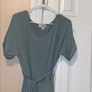 Tulip Hem Maxi Dress